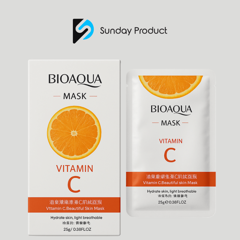 BIOAQUA Vitamin C Brightening Face Mask