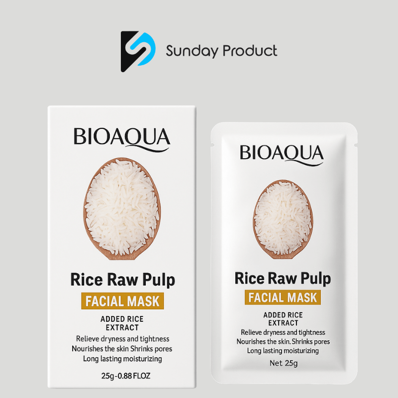 BIOAQUA Rice Pore Tightening Face Mask